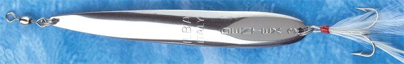 Ilba Dentex n° 3 mm. 125 gr. 20,5 col. INOX + Piumetta